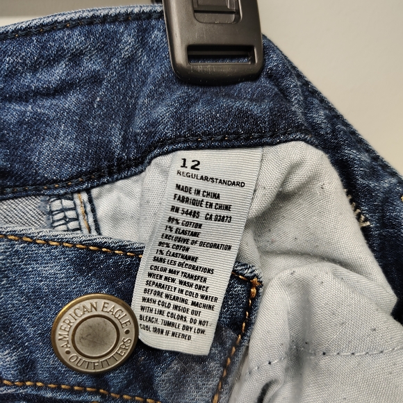 American Eagle Outfitters Blue Skinny Jeans - Picture 5 of 5